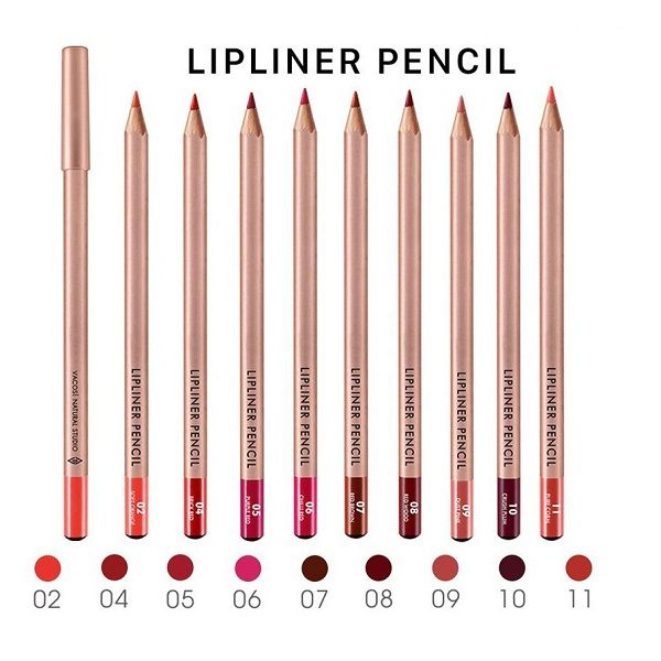 Chì Kẻ Môi Vacosi VL01 Natural Studio Lipliner Pencil
