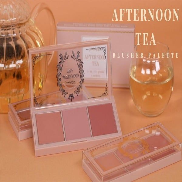 Bảng Phấn Má Hồng 3 Màu I'm Meme I'm Afternoon Tea Blusher Palette