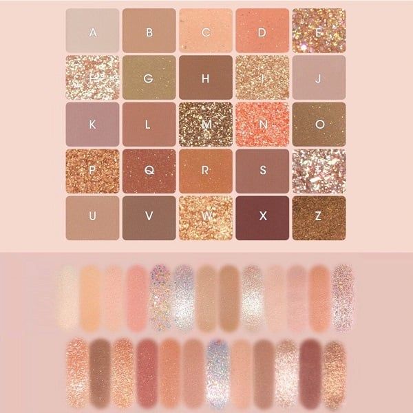 Bảng Phấn Mắt 25 Màu Gogo Tales Play Color Eyeshadow Palette 29.5g