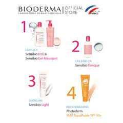Gel Rửa Mặt Cho Da Nhạy Cảm Bioderma Sensibio Gel Moussant