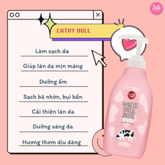 Sữa Dưỡng Thể Trắng Da Sữa Bò Cathy Doll White Milk Shine Body Lotion 450ml