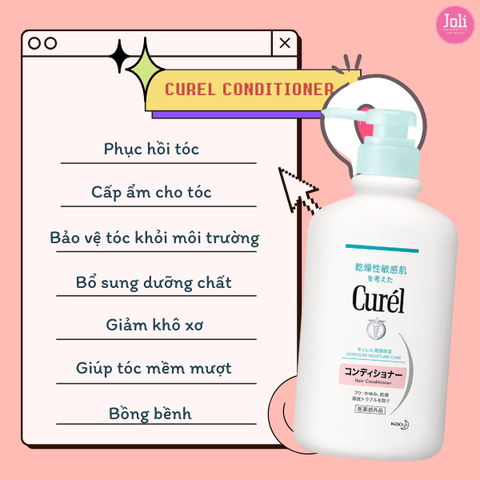 Dầu Xả Curel Cấp Ẩm Chuyên Sâu Cho Da Đầu Khô Và Nhạy Cảm Intensive Moisture Care Conditioner 420ml