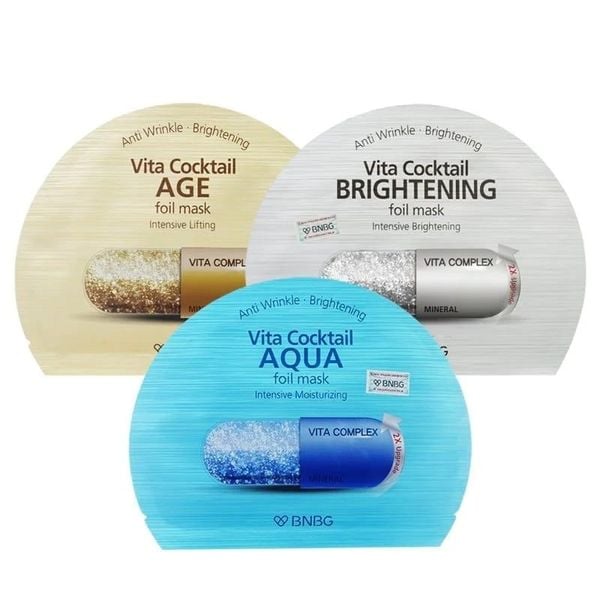 Mặt Nạ Dưỡng Da BNBG Vita Cocktail Foil Mask