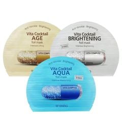 Mặt Nạ Dưỡng Da BNBG Vita Cocktail Foil Mask