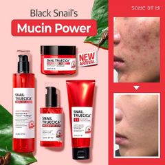 Bộ Kit Some By Mi Ốc Sên Phục Hồi Da, Mờ Thâm Sẹo 4 Món Snail Truecica Miracle Repair Starter Kit-Edition