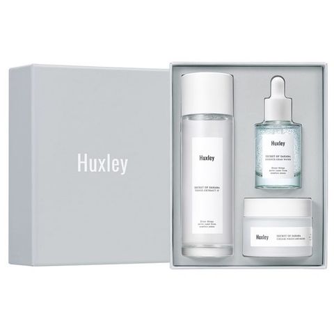 Bộ Dưỡng Ẩm Tái Tạo Da 3 Món Huxley Hydration Trio Set