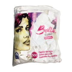 Bông Tẩy Trang Bella Duo Cotton 500 Miếng Duo Cotton