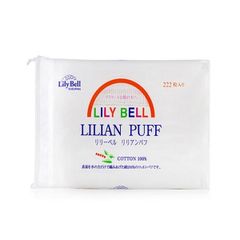 Bông Tẩy Trang LilyBell Lilian Puff Cotton 222 Miếng