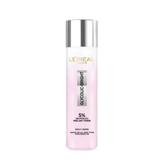 Nước Hoa Hồng Dưỡng Sáng Da Loreal Glycolic Bright Peeling Toner 128ml