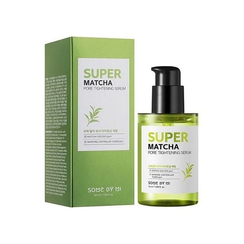 Tinh Chất Làm Se Khít Lỗ Chân Lông Some By Mi Super Matcha Pore Tightening Serum 50ml