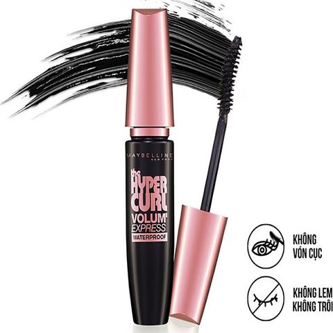 Mascara Maybelline Làm Cong Mi Hyper Curl Volum Express