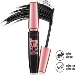 Mascara Maybelline Làm Cong Mi Hyper Curl Volum Express