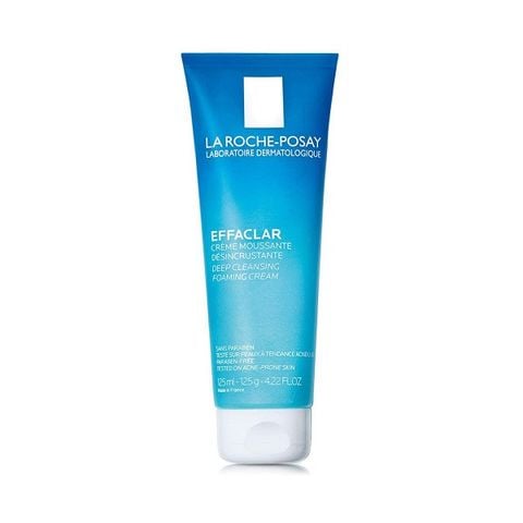 Sữa Rửa Mặt Cho Da Dầu Mụn La Roche-Posay Effaclar Deep Cleansing Foaming Cream 125ml