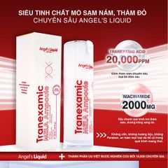 Siêu Tinh Chất Mờ Nám Chuyên Sâu Angel's Liquid Tranexamic Mela Ampoule 30ml