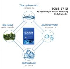 Mặt Nạ Dưỡng Ẩm Da Some By Mi Hyaluron Moisturizing Sheet Mask 25g