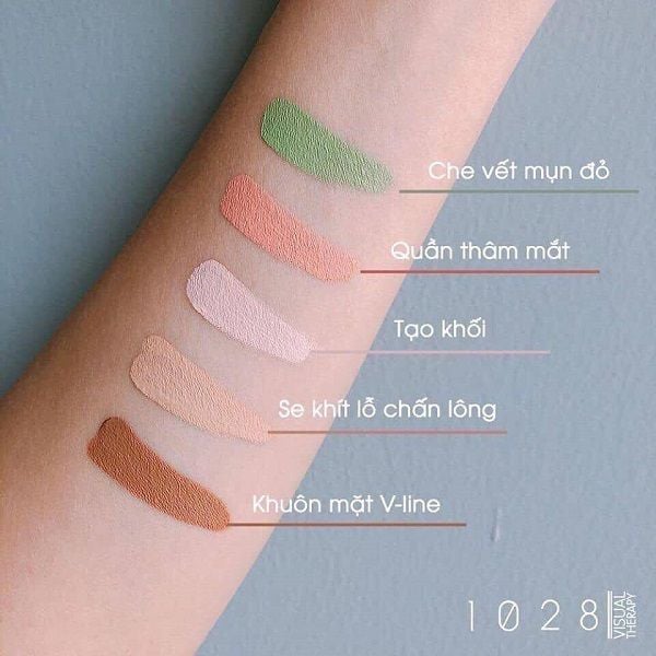 Kem Che Khuyết Điểm 5 Ô Catrice Allround Concealer