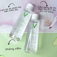 Nước Tẩy Trang Cho Da Dầu Mụn Vichy Normaderm 3-in-1 Micellar Solution 200ml