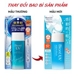 Gel Chống Nắng Dưỡng Ẩm Biore UV Aqua Rich Watery Gel SPF50+ PA++++ 90ml