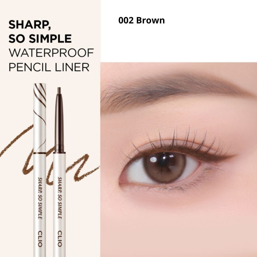 Chì Kẻ Mắt Clio Sharp So Simple Waterproof Pencil Liner 0.14g