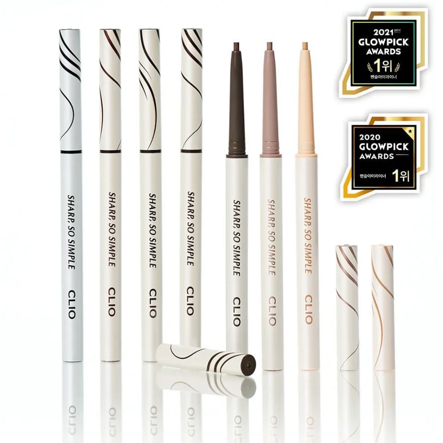 Chì Kẻ Mắt Clio Sharp So Simple Waterproof Pencil Liner 0.14g