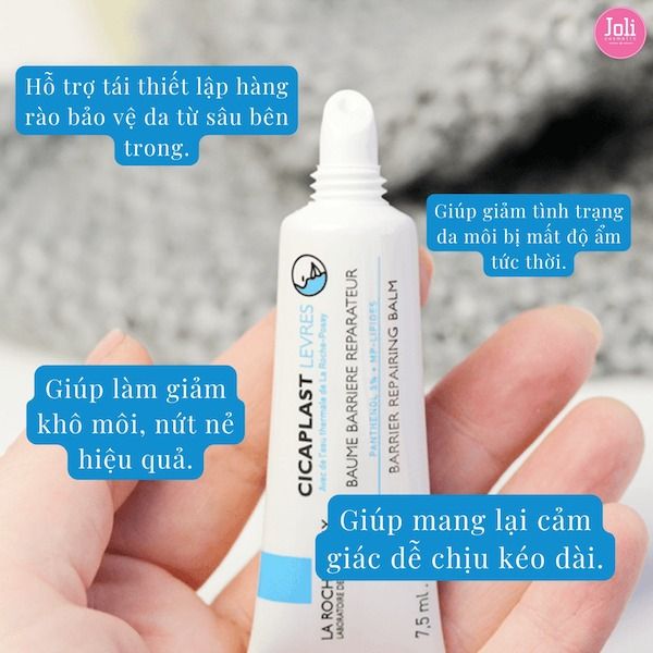 Kem Dưỡng Môi Phục Hồi Độ Ẩm La Roche-Posay Cicaplast Levres Barrier Repairing Balm 7.5ml