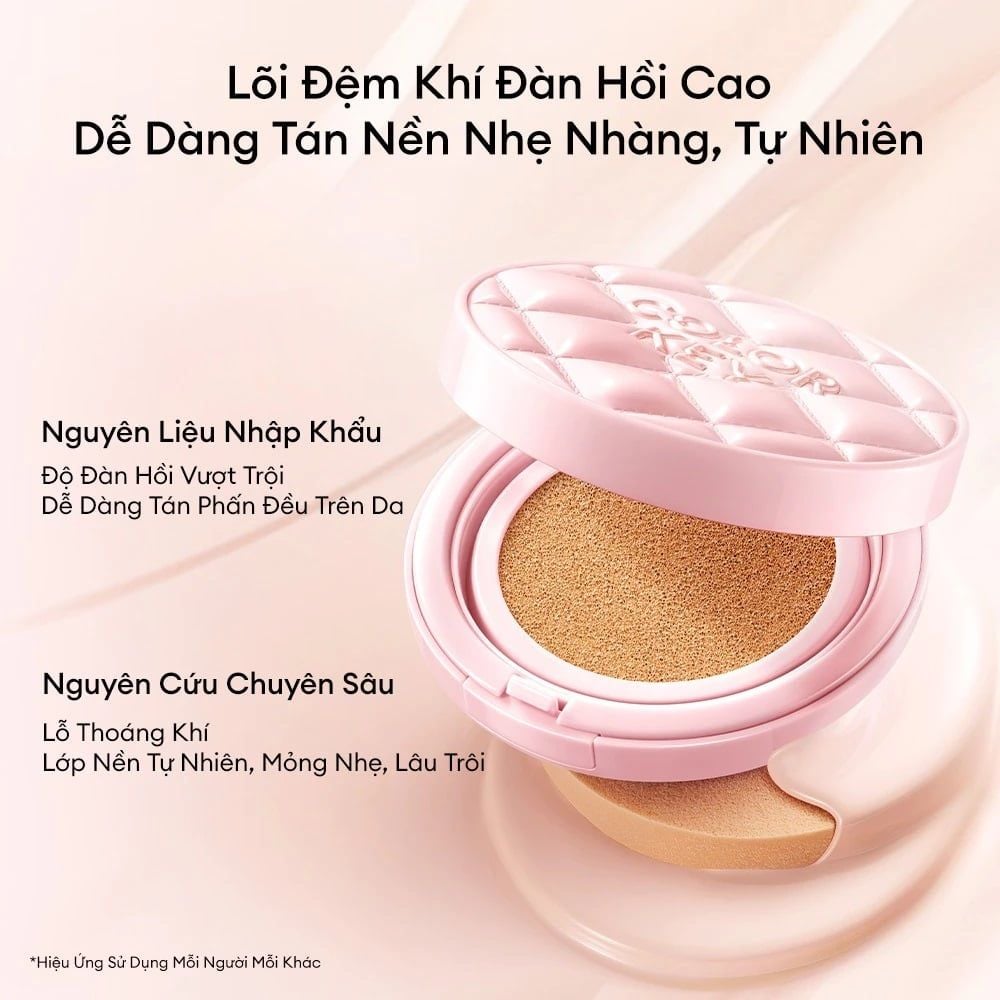 Phấn Nước Colorkey Lasting Flawless Brightening Cushion Cream SPF50+ PA++++ 11g