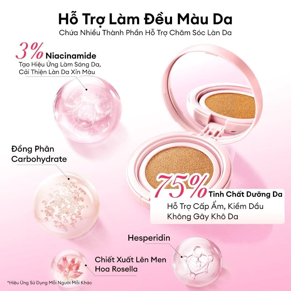 Phấn Nước Colorkey Lasting Flawless Brightening Cushion Cream SPF50+ PA++++ 11g