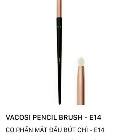 Cọ Phấn Mắt Đầu Bút Chì Vacosi E14 Pencil Brush