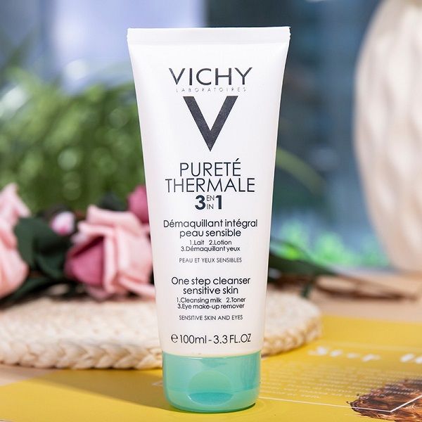 Sữa Rửa Mặt Tẩy Trang 3 Tác Dụng Vichy Purete Thermale One Step Cleanser