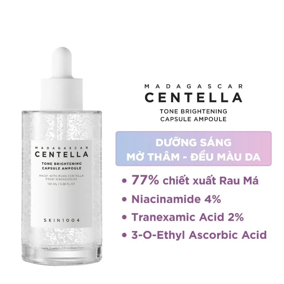 Tinh Chất Dưỡng Sáng Làm Dịu Da Skin1004 Madagascar Centella Tone Brightening Capsule Ampoule