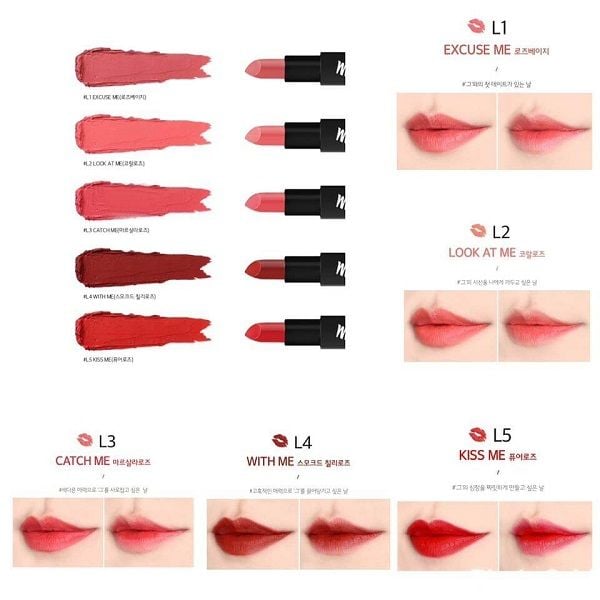 Son Thỏi Lì Merzy The First Lipstick