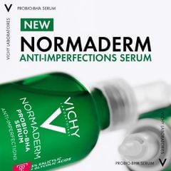 Tinh Chất Làm Dịu Da Giảm Mụn Vichy Normaderm Probio-BHA Anti Imperfections Serum 30ml