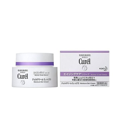 Gel Dưỡng Ẩm Chống Lão Hóa Curel Aging Care Series Moisture Facial Gel 40g