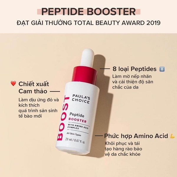Tinh Chất Phục Hồi Và Săn Chắc Da Paula’s Choice Peptide Booster
