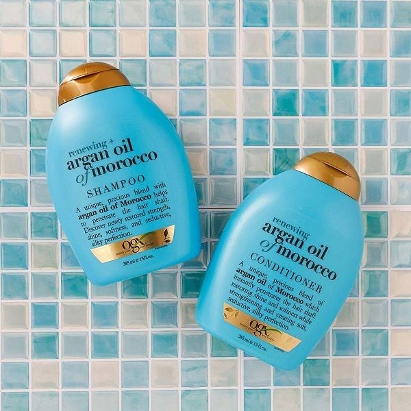 Dầu Xả Phục Hồi Tóc Hư Tổn OGX Renewing Argan Oil Of Morocco Conditioner 385ml