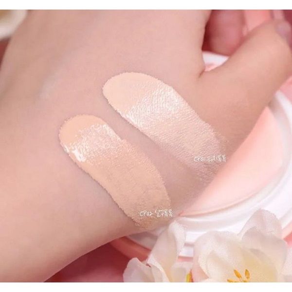 Phấn Nước Dưỡng Ẩm Black Rouge Peach Cover Velvet Cushion SPF50+ PA++++
