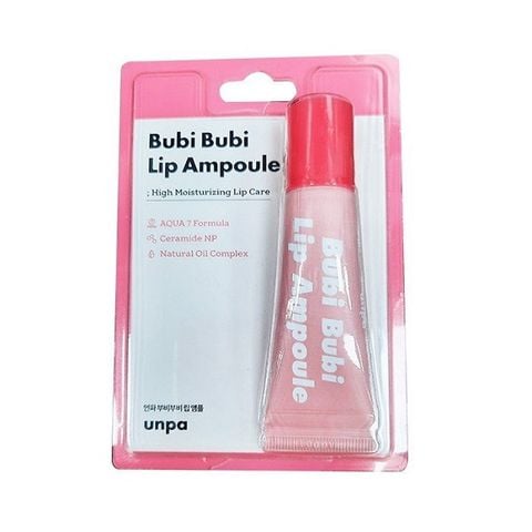 Son Dưỡng Dưỡng Ẩm Cho Môi Căng Mọng Unpa Bubi Bubi Lip Ampule 10g