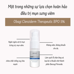 Dung Dịch Chấm Đặc Trị Mụn Viêm Obagi Clenziderm Therapeutic BPO 5% 10ml