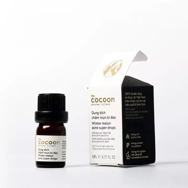 Dung Dịch Chấm Mụn Chiết Xuất Bí Đao Cocoon Winter Melon Acne Super Drops 5ml