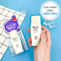 Sữa Chống Nắng Sáng Mịn Kiềm Dầu Biore UV Face Milk SPF50+/PA++++ 30ml