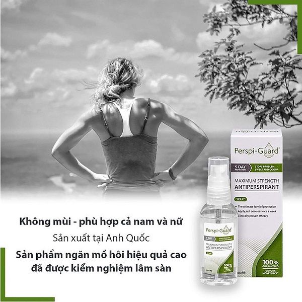 Xịt Ngăn Mồ Hôi Toàn Thân Perspi-Guard Maximum Strength Antiperspirant