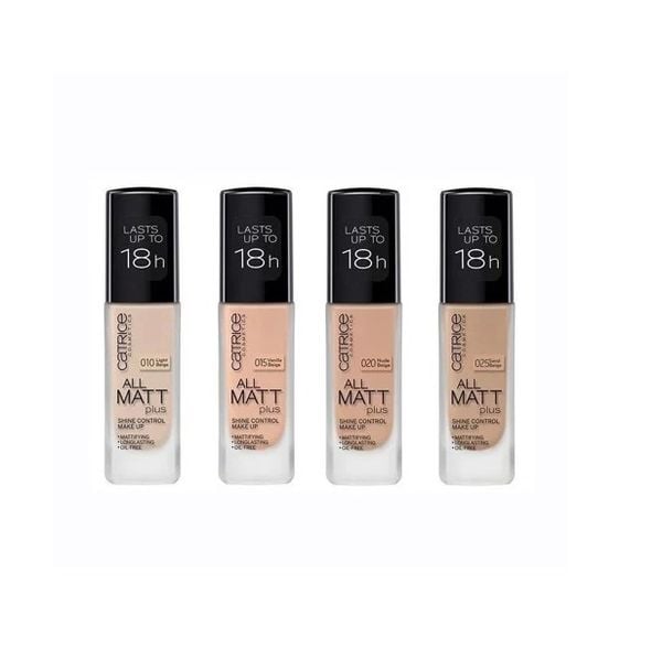 Kem Nền Catrice All Matt Shine Control Make Up 18H 30ml