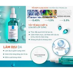 Tinh Chất Hỗ Trợ Giảm Mụn 3 Tác Động La Roche-Posay Effaclar Serum 30ml