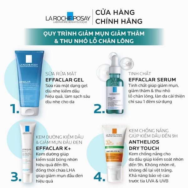 Tinh Chất Hỗ Trợ Giảm Mụn 3 Tác Động La Roche-Posay Effaclar Serum 30ml