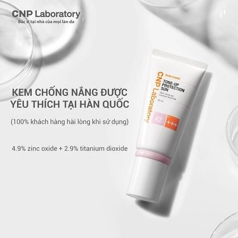 Kem Chống Nắng Nâng Tone CNP Laboratory Tone-Up Protection Sun SPF42 PA+++50ml