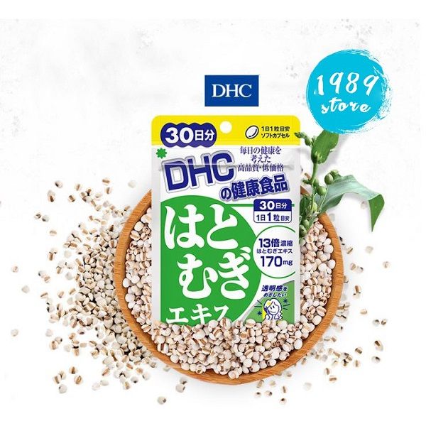 Viên Uống DHC Chiết Xuất Ý Dĩ Làm Sáng Da 30 Ngày 30 Viên Adlay Extract