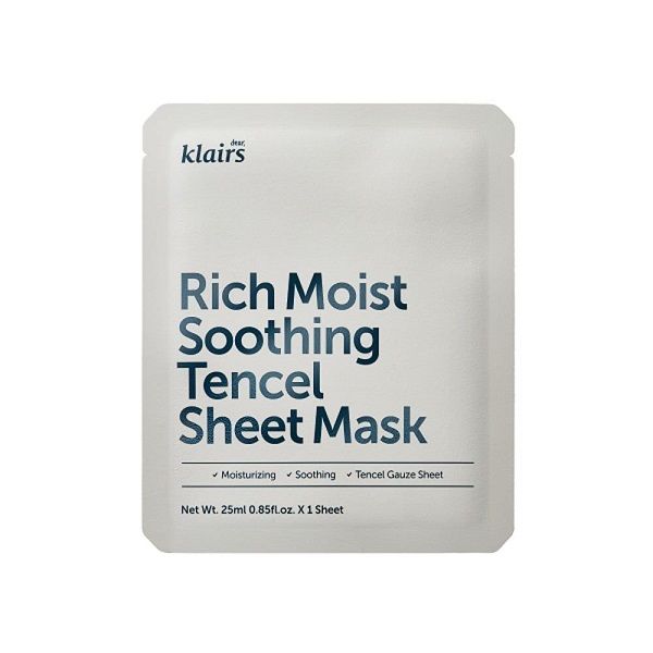 Mặt Nạ Klairs Dưỡng Ẩm & Làm Dịu Da 23ml Rich Moist Soothing Sheet Mask