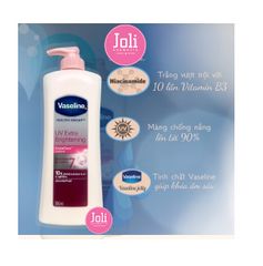 Sữa Dưỡng Thể Trắng Da Chống Nắng Vaseline Healthy Bright UV Extra Brightening GlutaGlow Lotion 10X 320ml