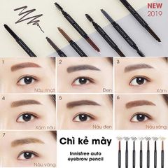 Chì Kẻ Chân Mày Innisfree Auto Eyebrow Pencil 0.3g