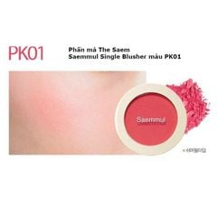 Phấn Má Hồng The Saem Saemmul Single Blusher